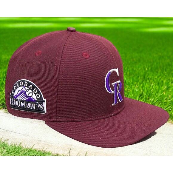 Colorado Rockies Pro Standard Luxury Maroon MLB Snapback Hat Cap New Tags